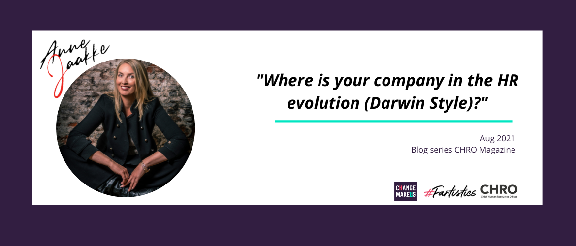 Where is your company in the HR evolution (Darwin Style)?