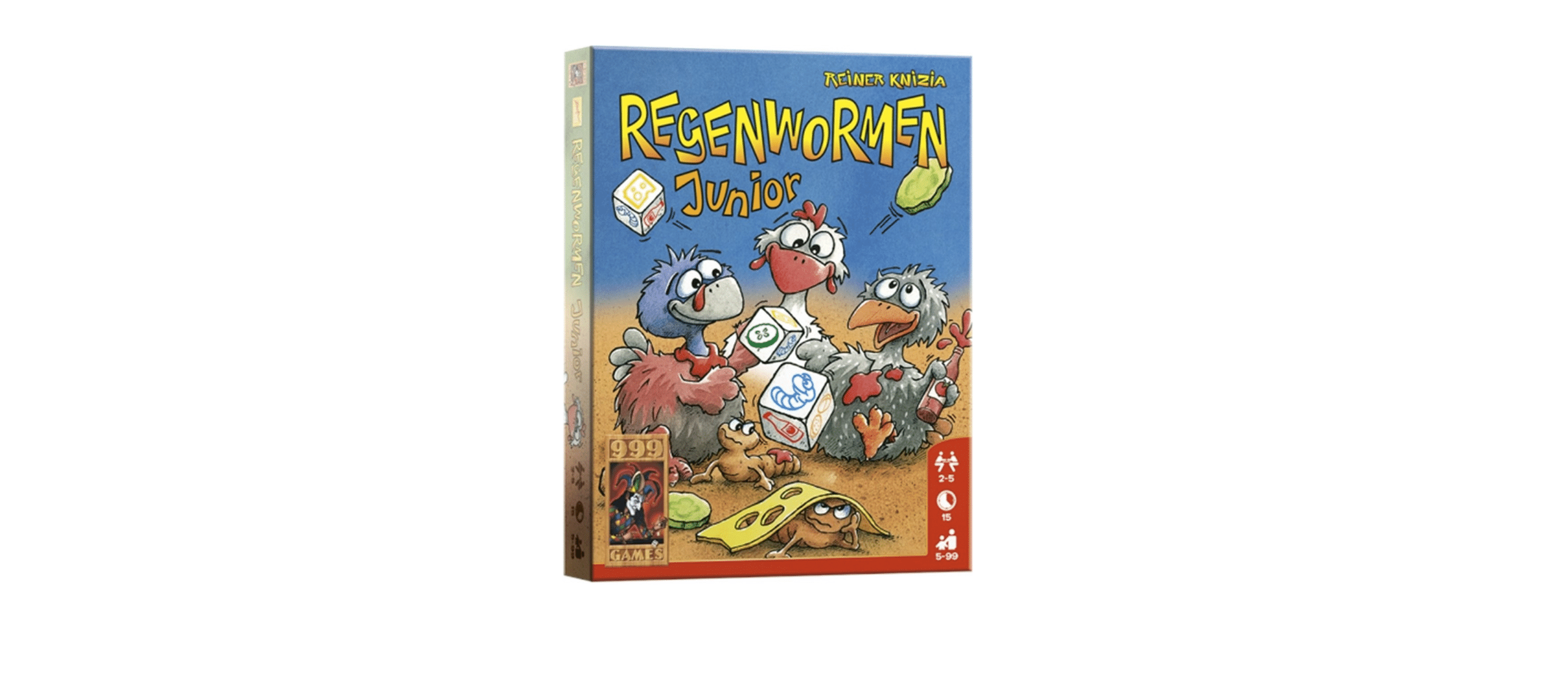 Regenwormen junior spelregels Favorietespel