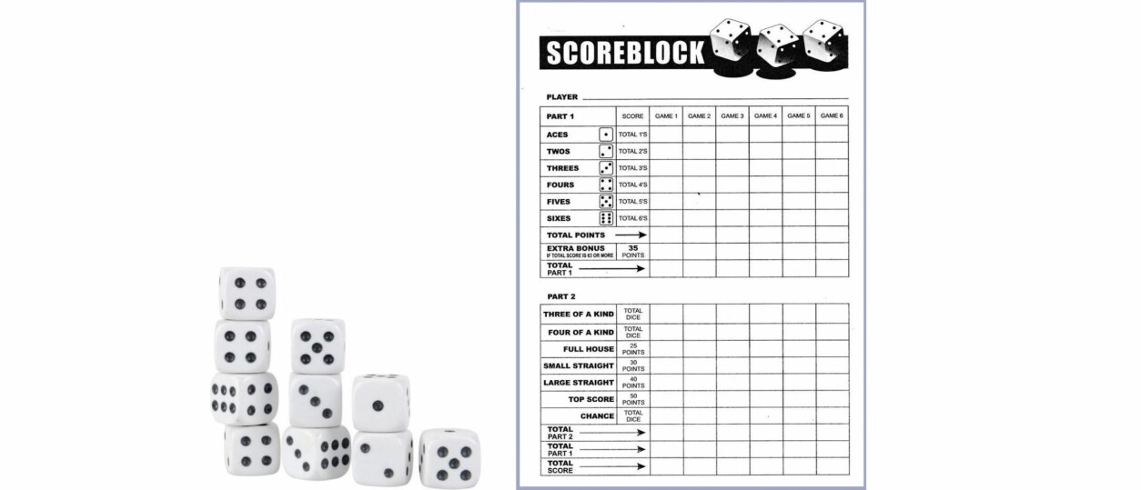 Yahtzee spelregels en tips