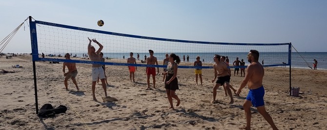 Beach Games met Rabobank in Bloemendaal aan Zee
