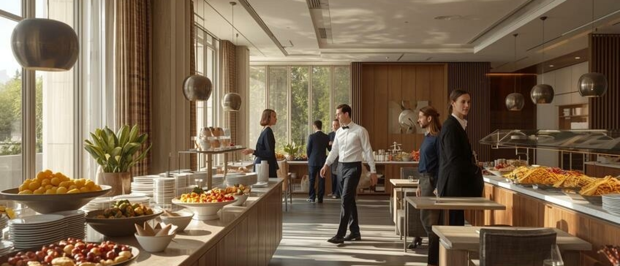 Efficiënt ontbijtbuffet in tijden van personeelstekort