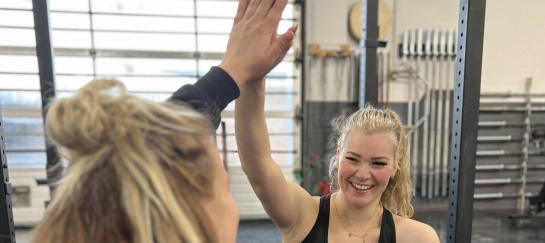 Stok achter de deur met personal training