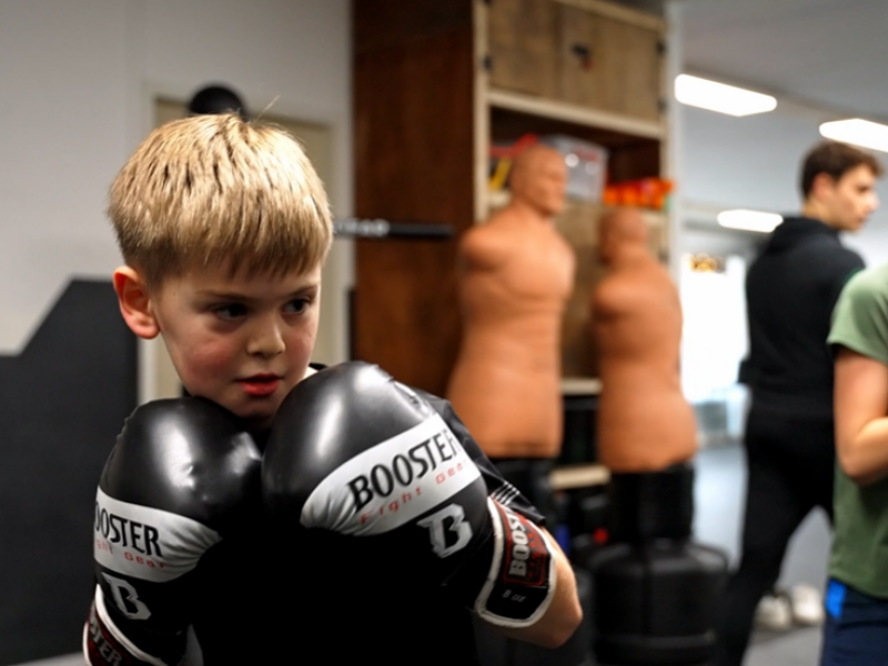 Kickboksen voor kinderen