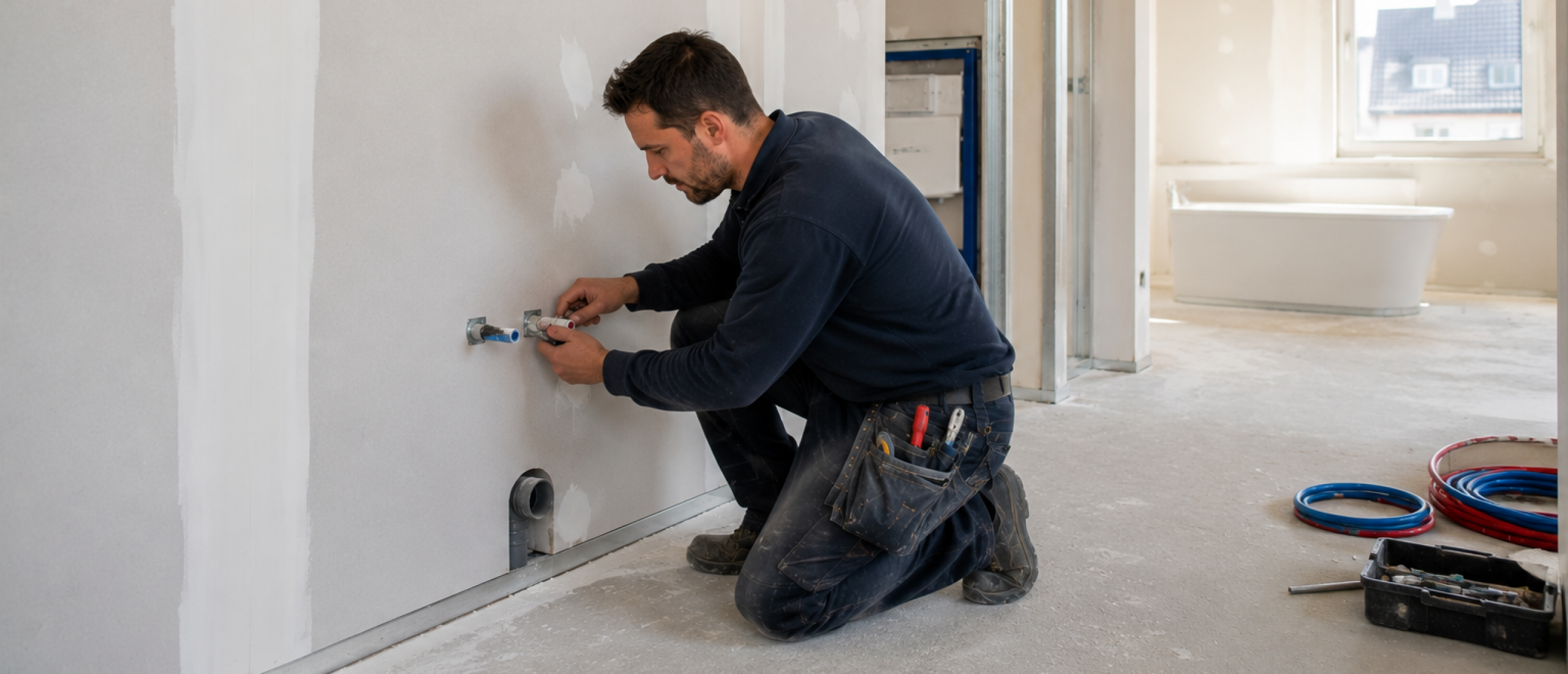 ZZP loodgieter in de woningbouw: werkzaamheden en inzet