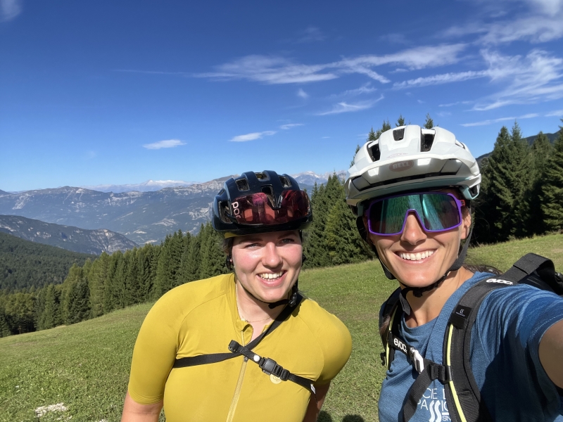 Alpe Cimbra gravel met gids Giulia