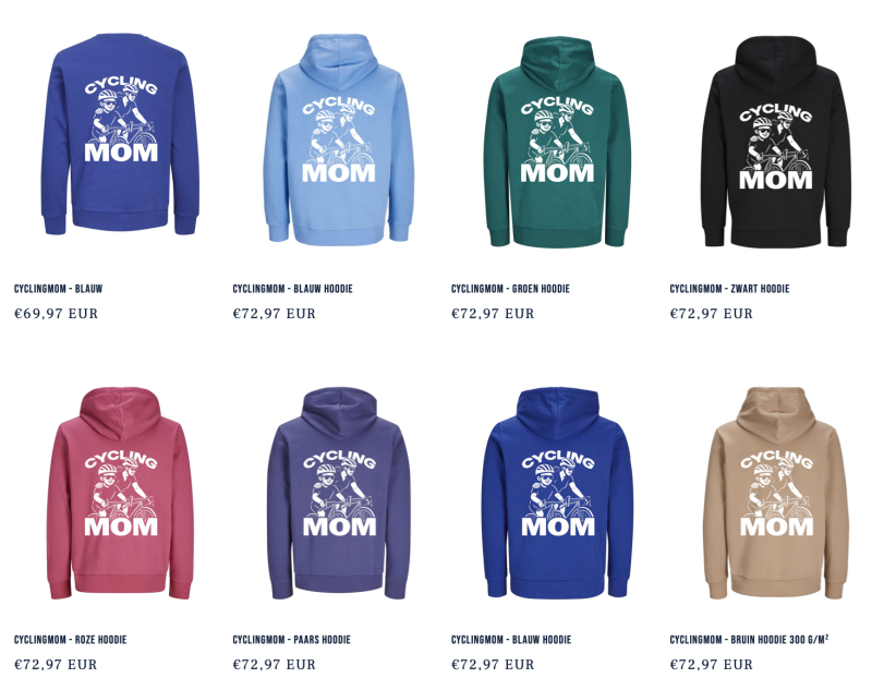 Cycling Mom hoodies