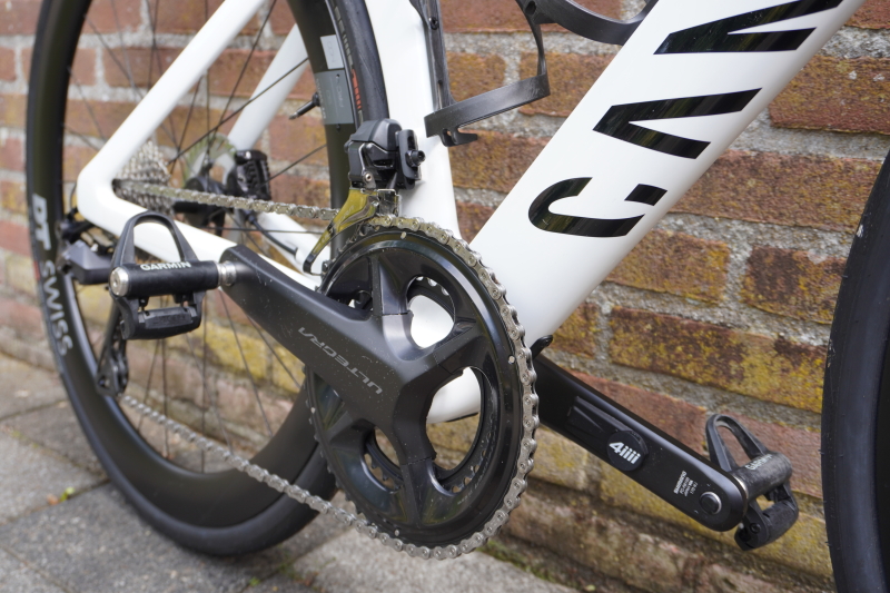 4iii powercrank en Garmin Rally pedalen