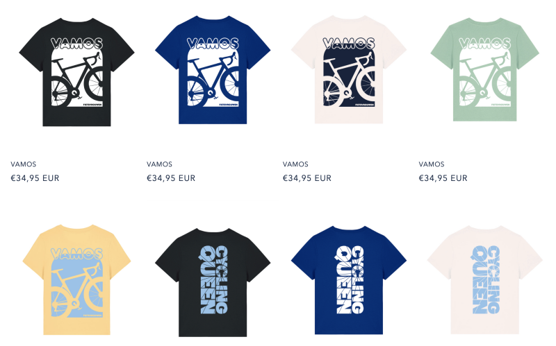Fietsvrouwen Shop nieuwe collectie
