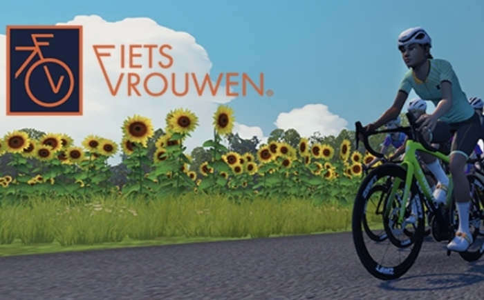 Fietsvrouwen Zwift Club Trainingen