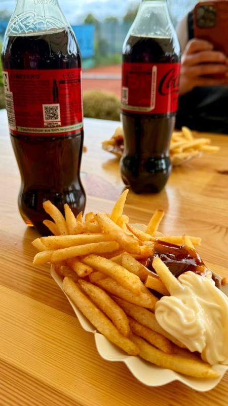 Frietje als beloning