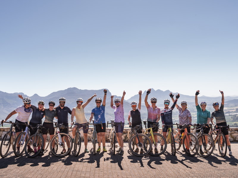 Fietsvrouwen Cape Cross by Gravel Africa 2025