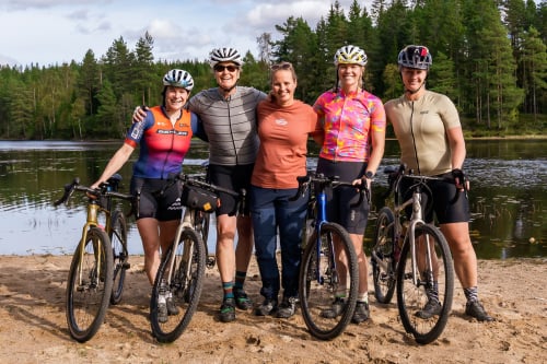 Gravellen in Zweden Fietsvrouwen