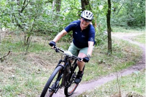Ride leader Marlies Nijverdal