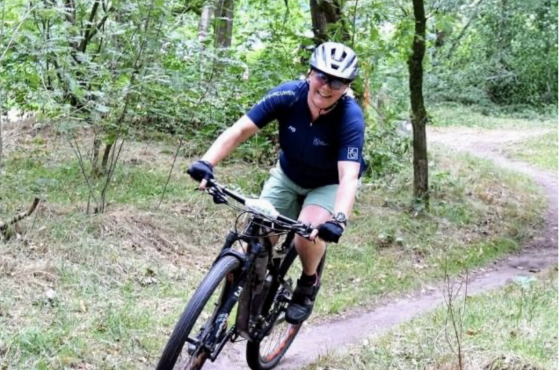 Ride leader Marlies Nijverdal