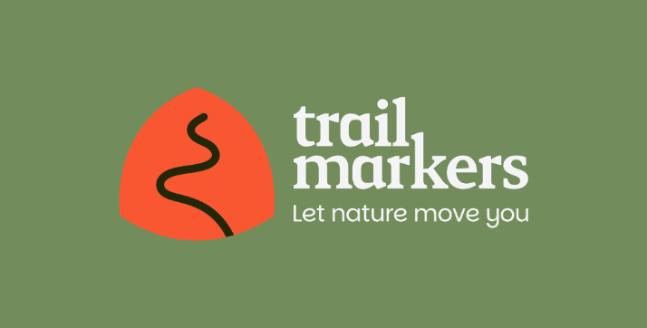Trail markers banner Trail markers banner