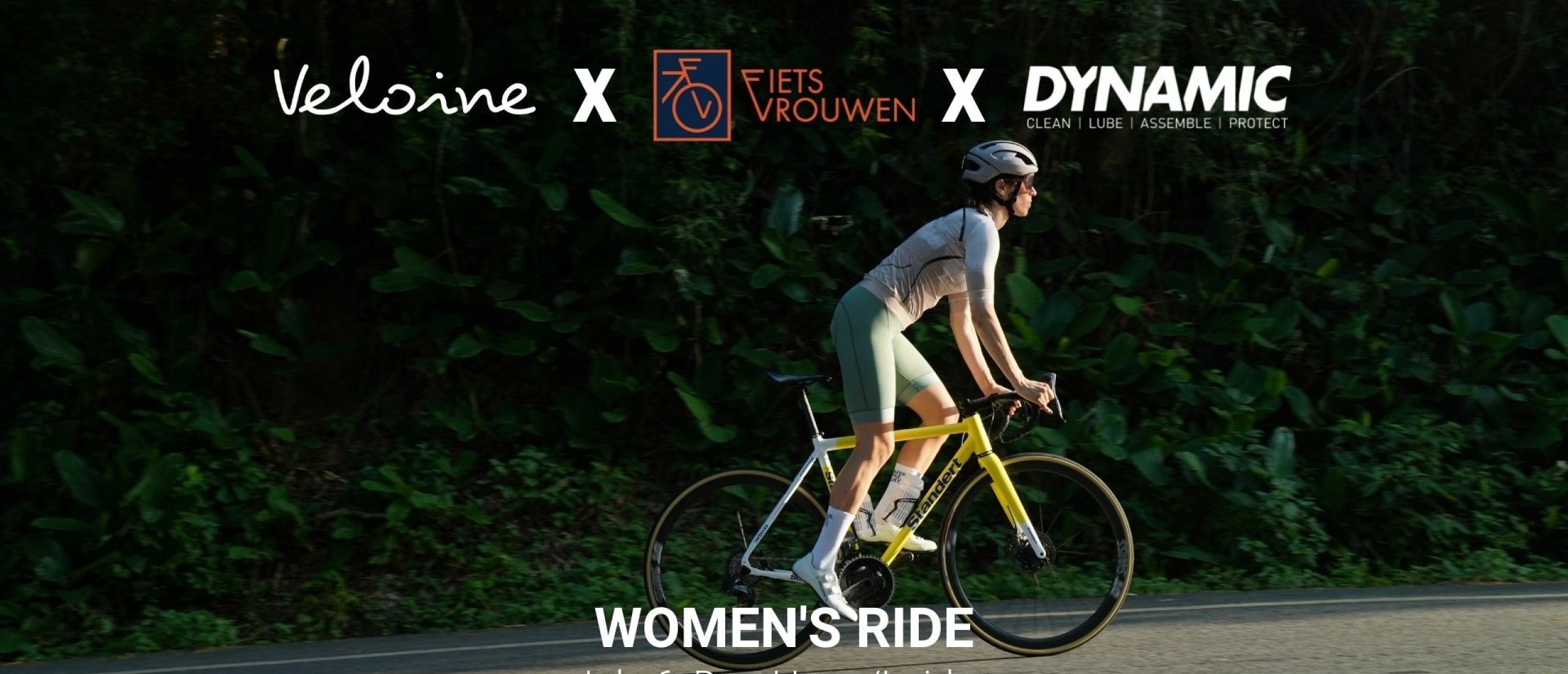 GRATIS New event: Social Ride met Veloine & Dynamic Bike Care!