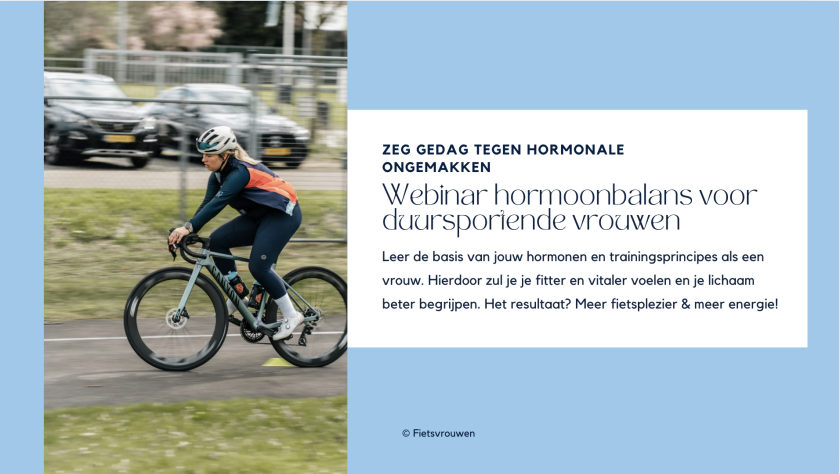 Webinar hormoonbalans voor duursportende vrouwen