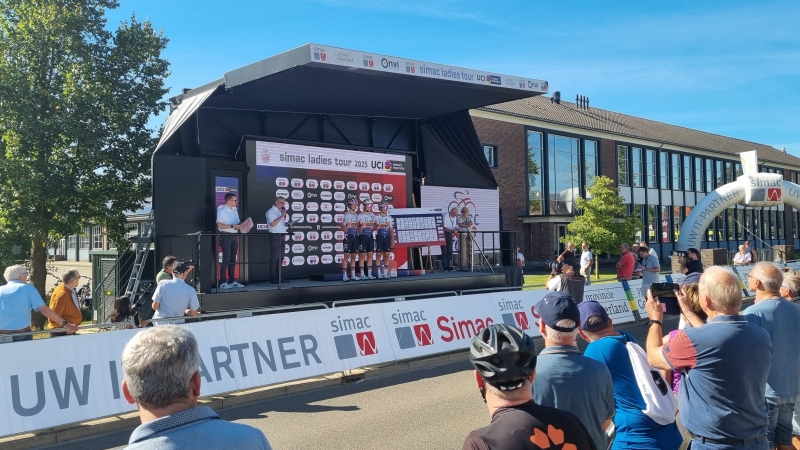 Ploegenpresentatie Simac Ladies Tour