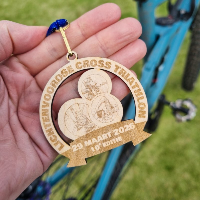 medaille cross triathlon lichtenvoorde