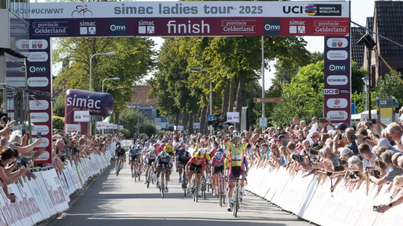 finish simac ladies tour