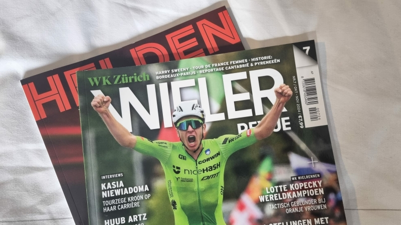 tijdschrift wielrennen en sport