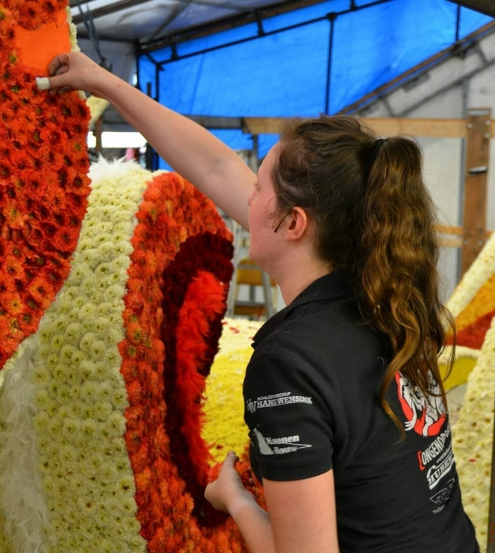 Bloemenplakken Bloemencorso Lichtenvoorde