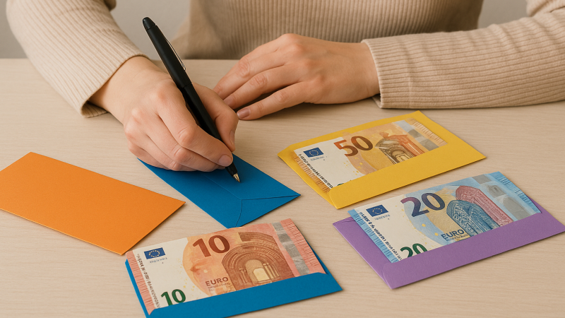 Budgetteren met cashstuffen – overzicht creëren met enveloppen.