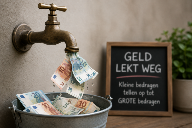 mijn geld lekt weg
