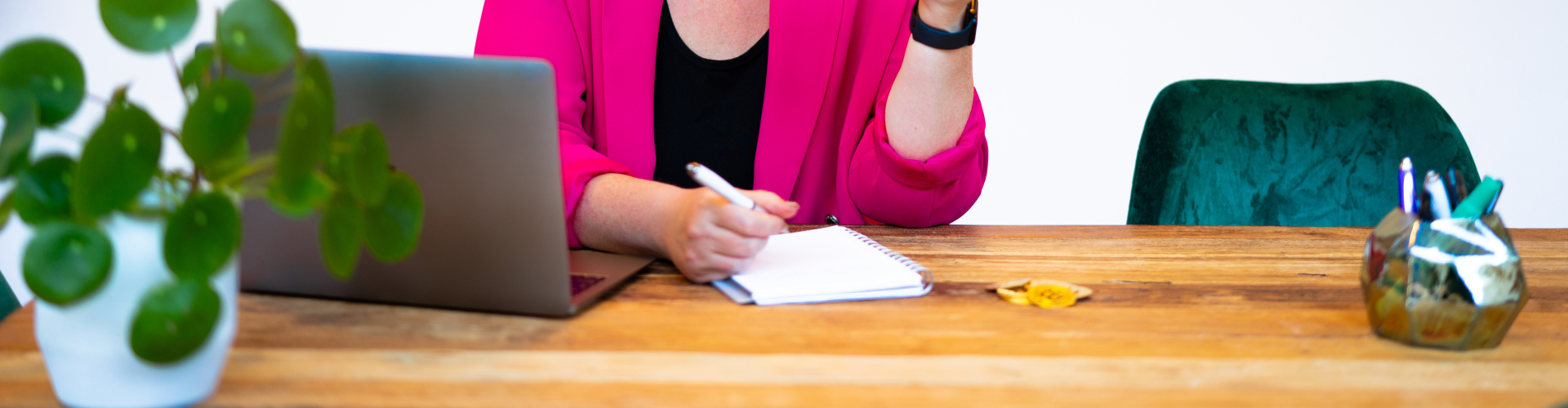 Helga aan het cashstuffen