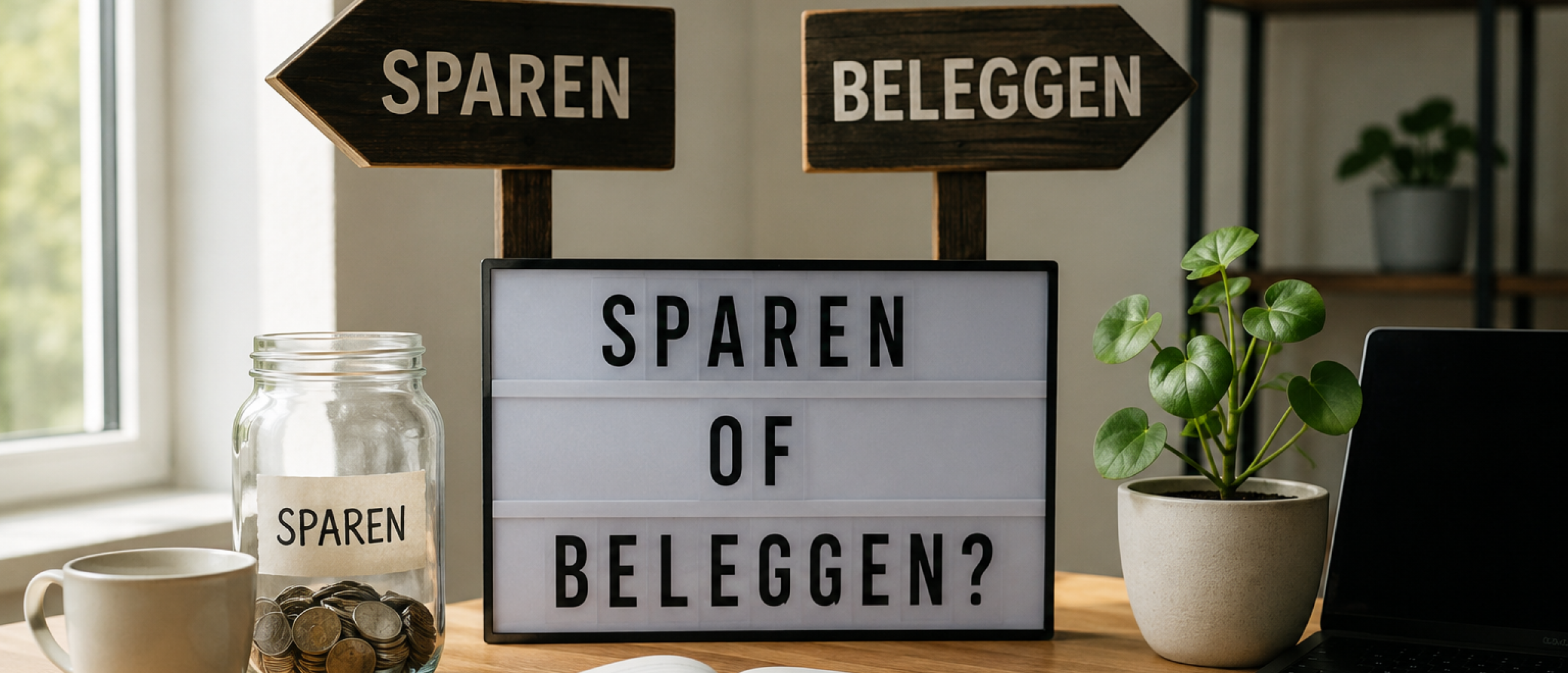Sparen of beleggen? Stel jezelf eerst deze 7 vragen