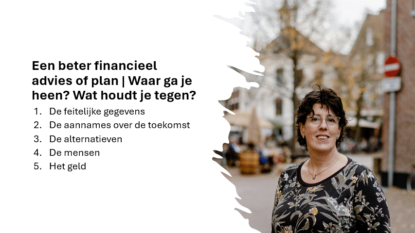 Een BETER financieel advies of plan | Waar ga je heen? Wat houdt je tegen?