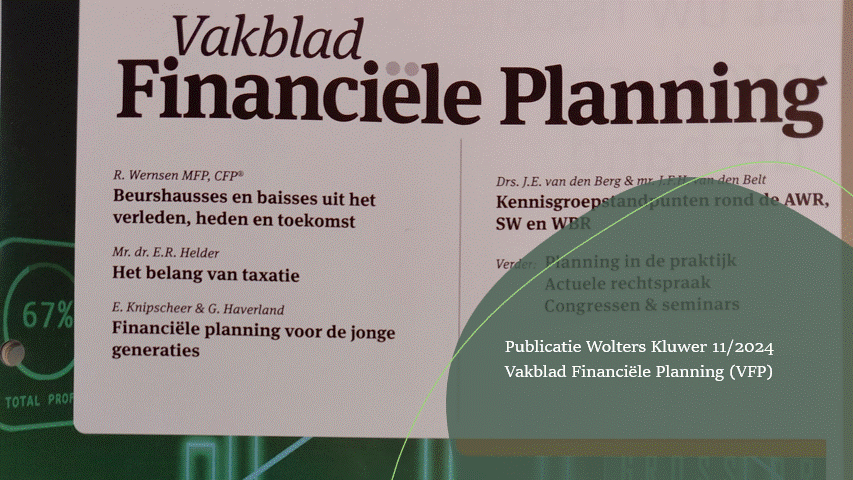 Artikel VFP 11/2024 | Financiële besluitvorming minder objectief dan je dacht | Pas op voor biases!