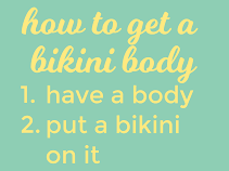 how to get a bikini body fitgirls