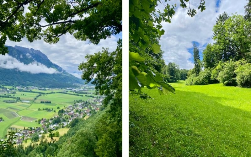 Liechtenstein Trail naar Nendeln