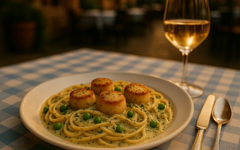Pasta met coquilles