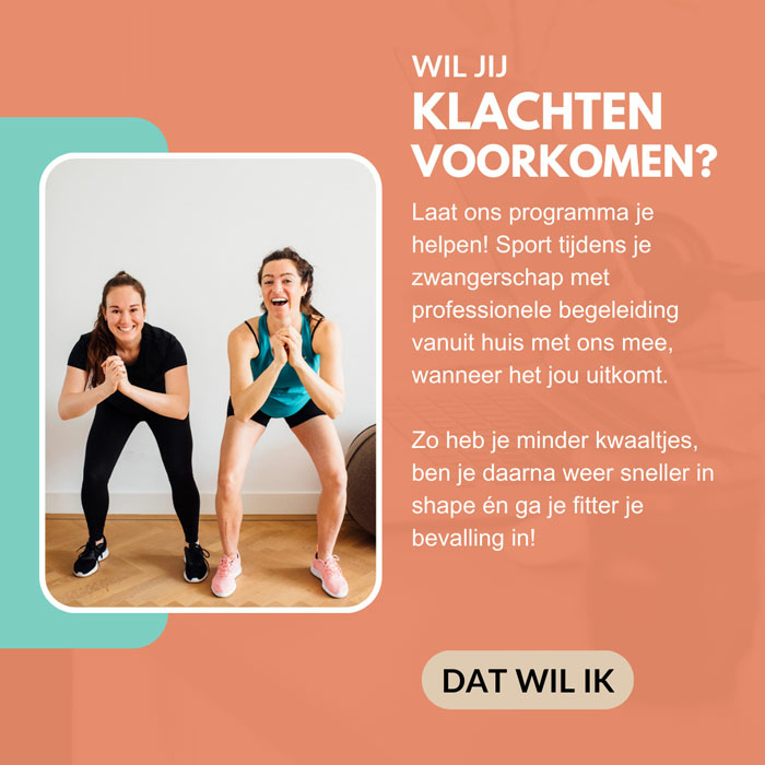 Hoe mag je niet zitten als je zwanger bent