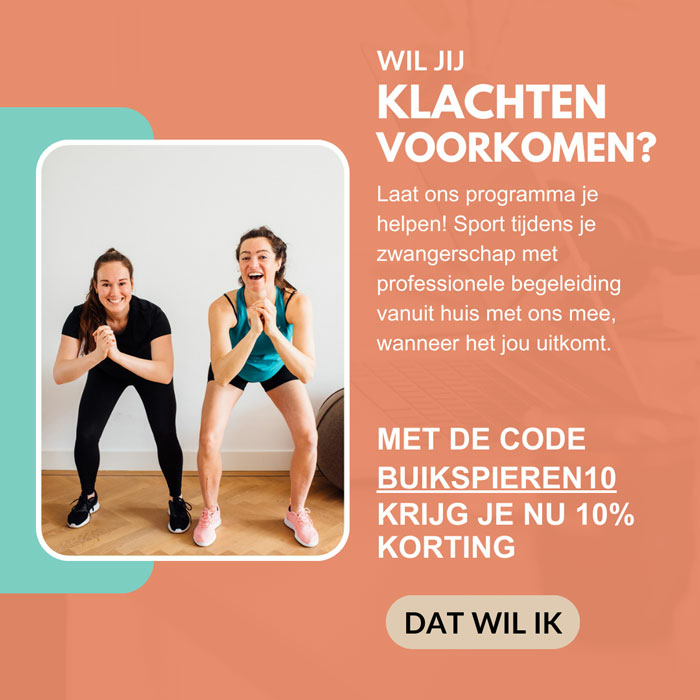 Buikspieren tijdens je zwangerschap
