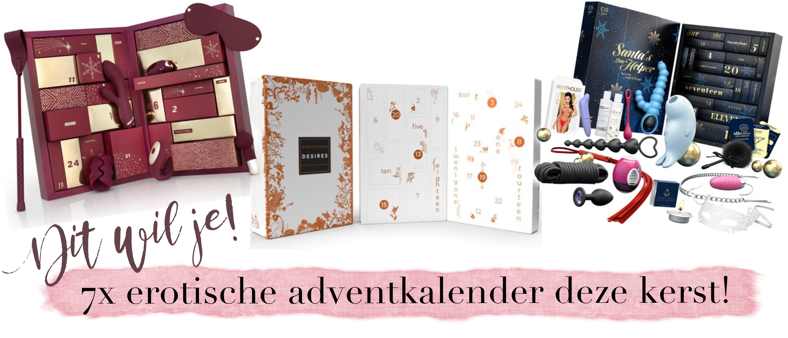 OMG: Deze sex adventskalender wil je deze kerst!