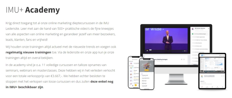 IMU Plus dit krijg je! IMU Plus dit krijg je!