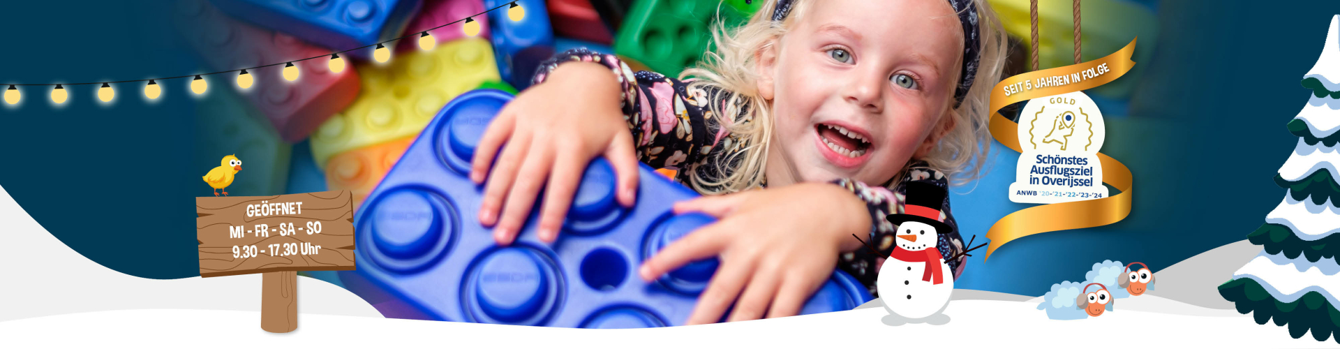 Indoor- und Outdoorspielplatz in Overijssel