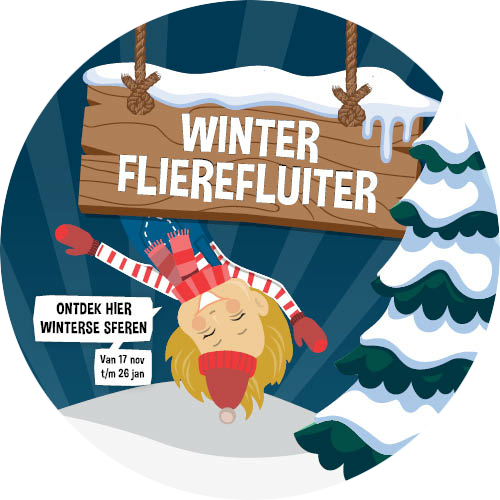 Winter Flierefluiter bei Spielpark de Flierefluiter in Overijssel