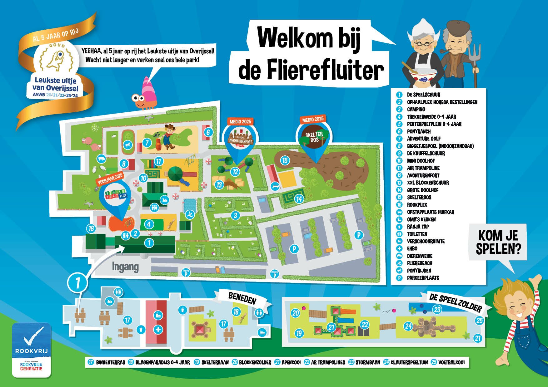 Dat wordt een fantastisch speeljaar bij speelboerderij de Flierefluiter in Raalte