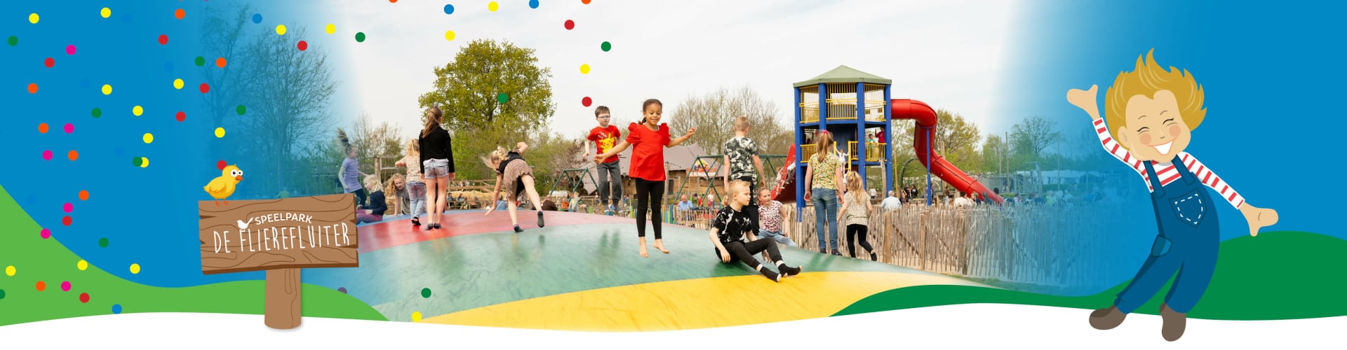 Herinneringen maak je tijdens je schoolreisje bij Speelpark de Flierefluiter