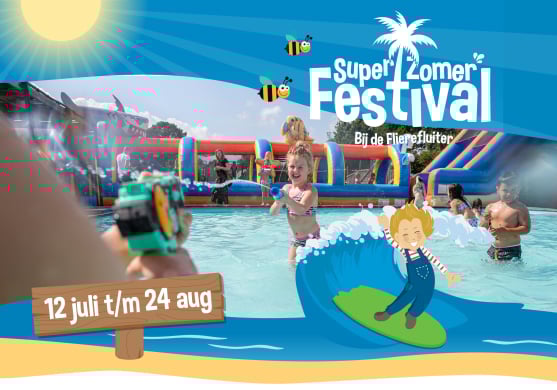 Vier deze zomer feest met de hele familie bij Speelpark de Flierefluiter in Overijssel Het leukste evenement in Speeltuin de Flierefluiter in Raalte