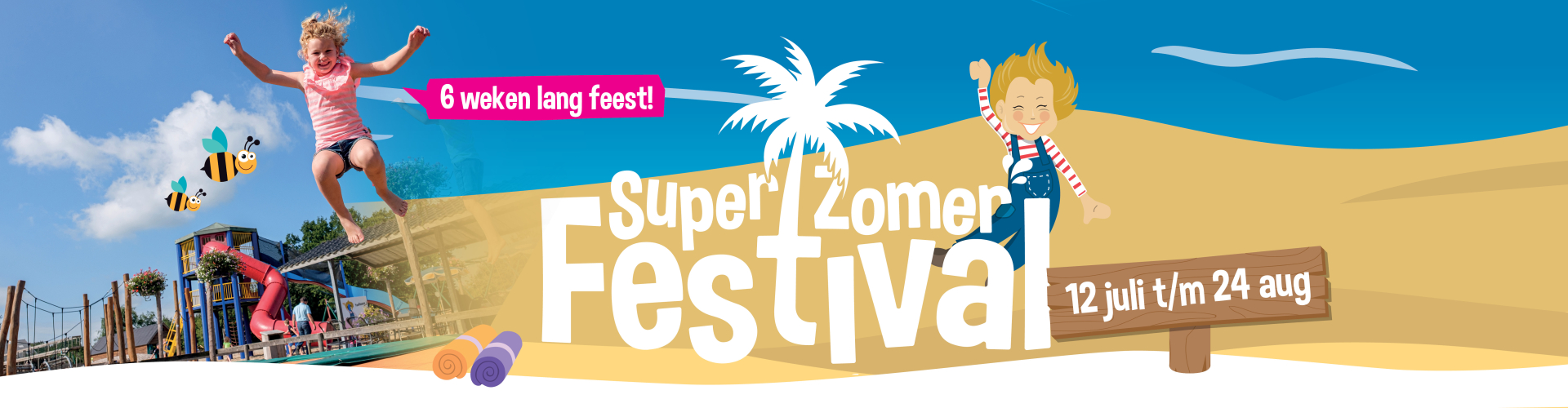 Alle dagen een leuk programma, waardoor je je geen dag meer hoeft te vervelen!