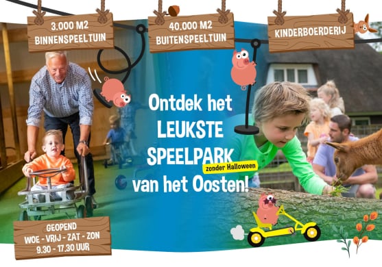 Geen Halloween bij Speelpark de Flierefluiter in Raalte
