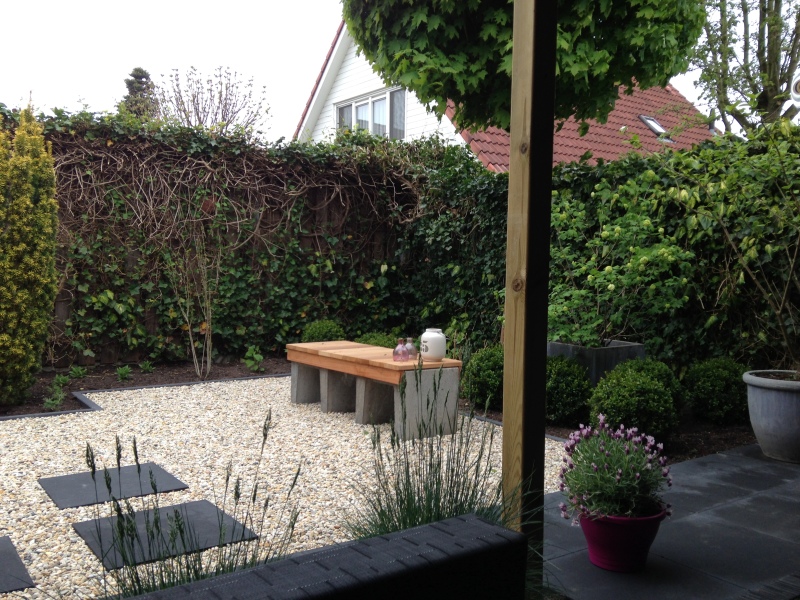 Grind Grind in de tuin
