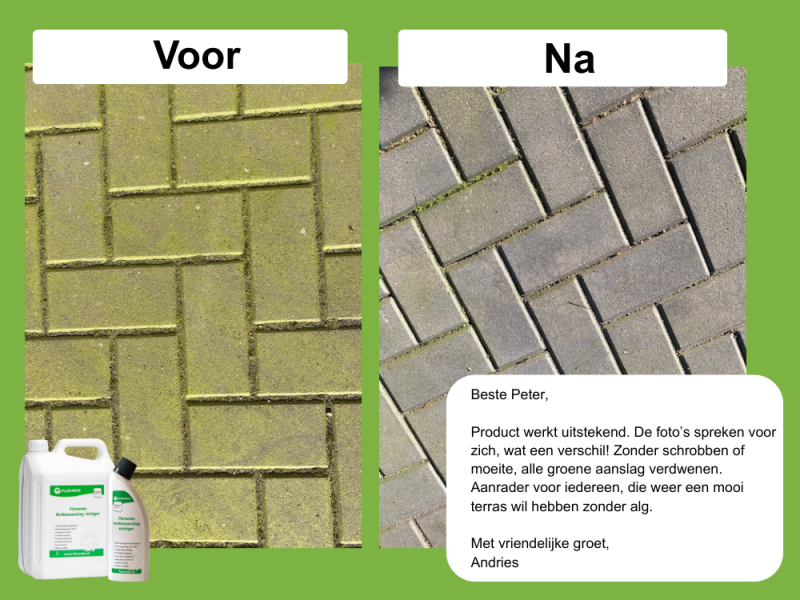 Tuintegels schoonmaken tips en 5 stappenplan