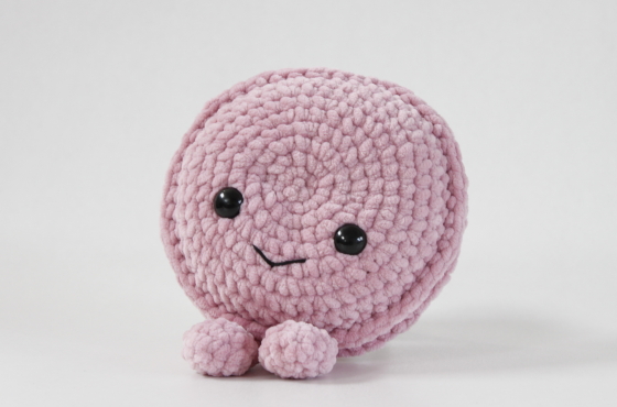 cute macaron crochet plush pattern kawaii dessert amigurumi