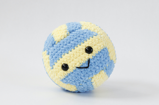 Volleyball crochet plush pattern sports amigurumi toy